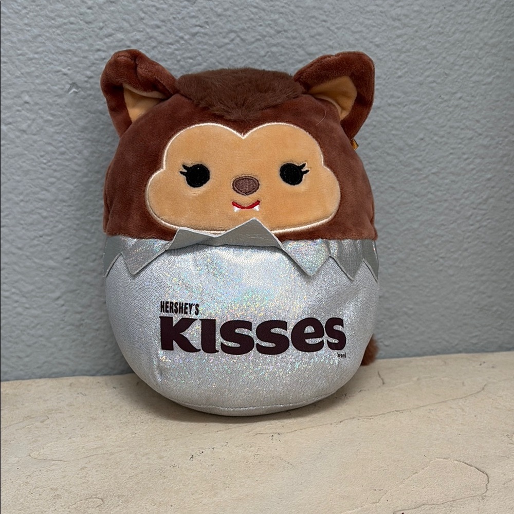 Hershey's Kisses Squishmallow - Brown and Silver